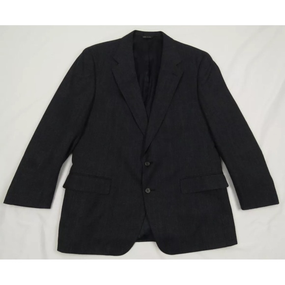 Ralph Lauren Polo University Check 100% Wool 2 Button Blazer Sport Coat Jacket